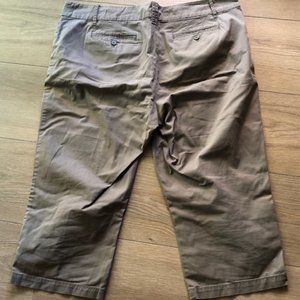 Ann Taylor LOFT Brown Capris